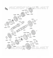 TRANSMISSION pour Kawasaki SUPER SHERPA