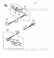CLIGNOTANTS pour Kawasaki KLR500