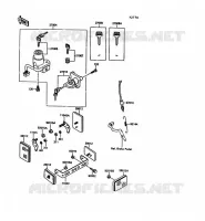 CONTACTEUR pour Kawasaki KLR500