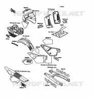LABEL pour Kawasaki KLR500