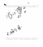 POMPE &Agrave; EAU pour Kawasaki KLR500
