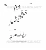 SELECTEUR pour Kawasaki KLR500