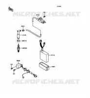 SYSTEME D&acute;ALLUMAGE pour Kawasaki KLR500