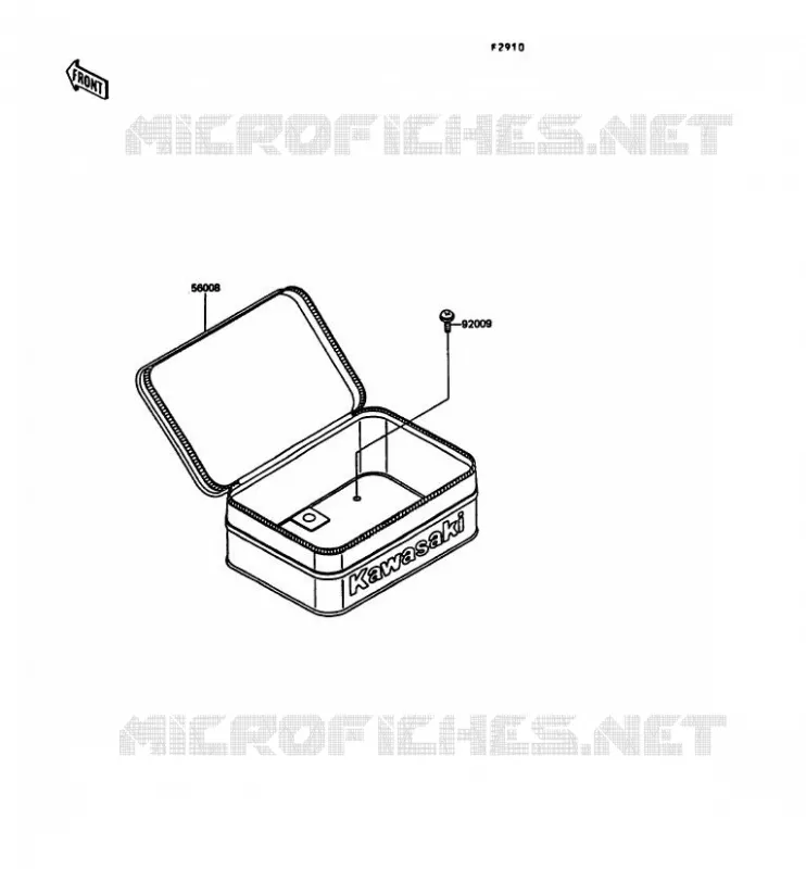 ACCESSOIRE Kawasaki MOTOS 600 1990 KLR600  KL600-A5
