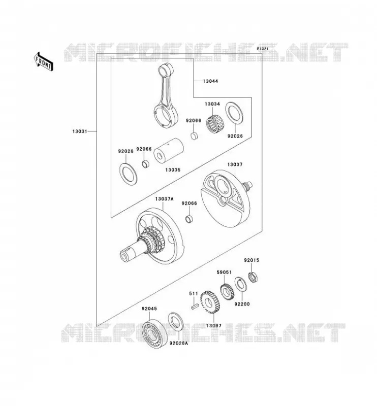 VILEBREQUIN Kawasaki MOTOS 650 2000 KLR650  KL650-C6
