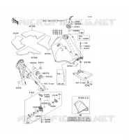 RESERVOIR CARBURANT pour Kawasaki KLR650