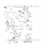 RESERVOIR CARBURANT pour Kawasaki KLR650
