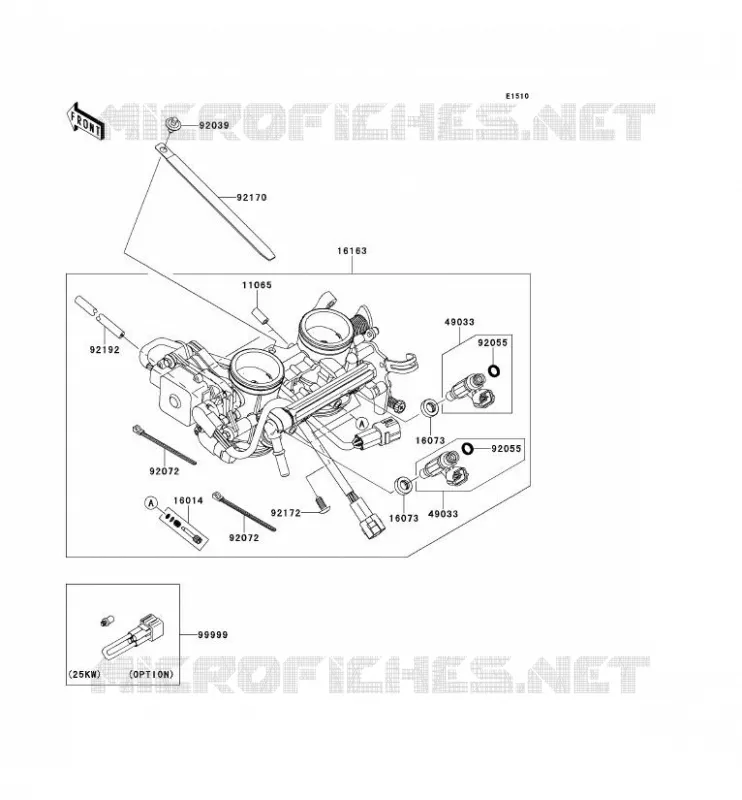 CARBU Kawasaki MOTOS 650 2009 VERSYS 650  KLE650A9F