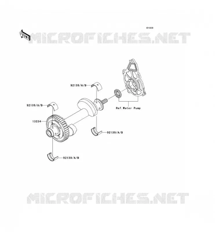 BALANCIER Kawasaki MOTOS 650 2009 VERSYS 650  KLE650A9F