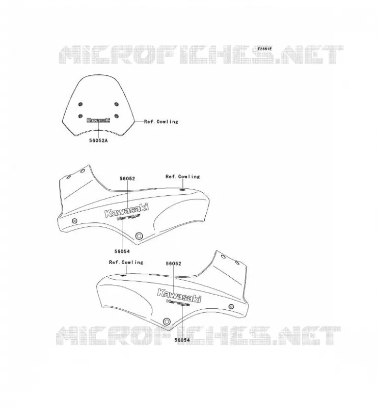 STICKER(GRAY)(CN) Kawasaki MOTOS 650 2009 VERSYS 650  KLE650A9F