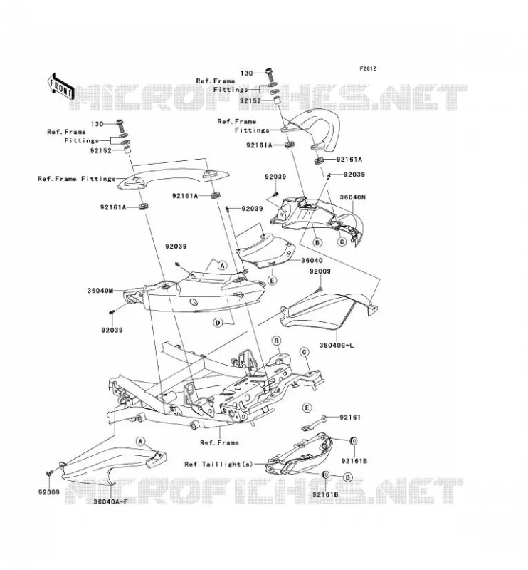 HOUSSE SELLE Kawasaki MOTOS 650 2007 VERSYS 650  KLE650B7F