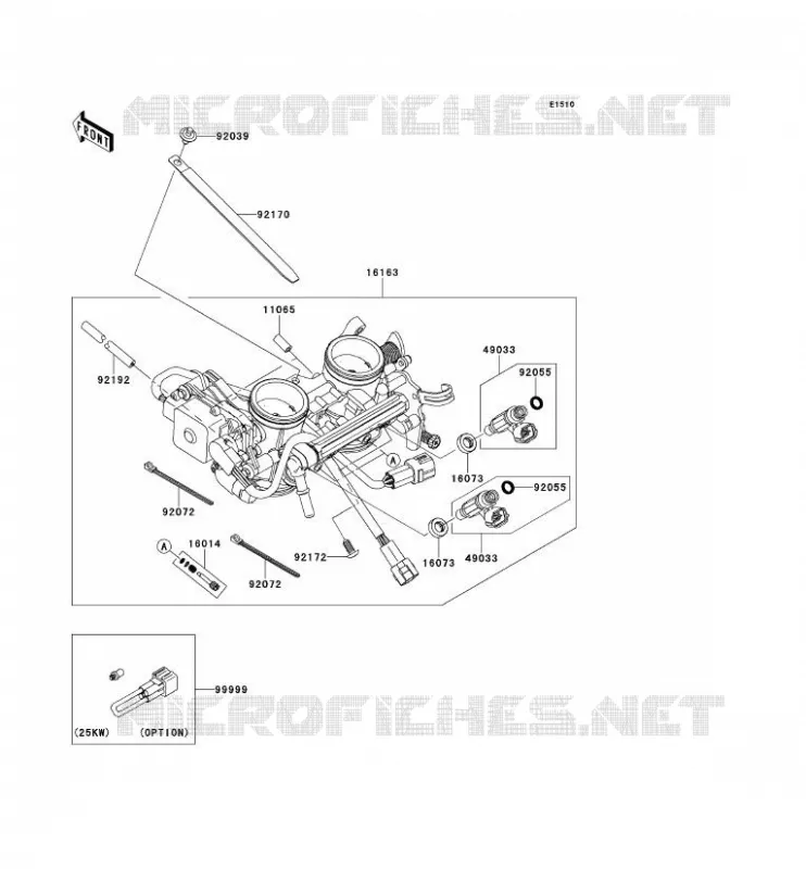 CARBU Kawasaki MOTOS 650 2009 VERSYS 650  KLE650B9F