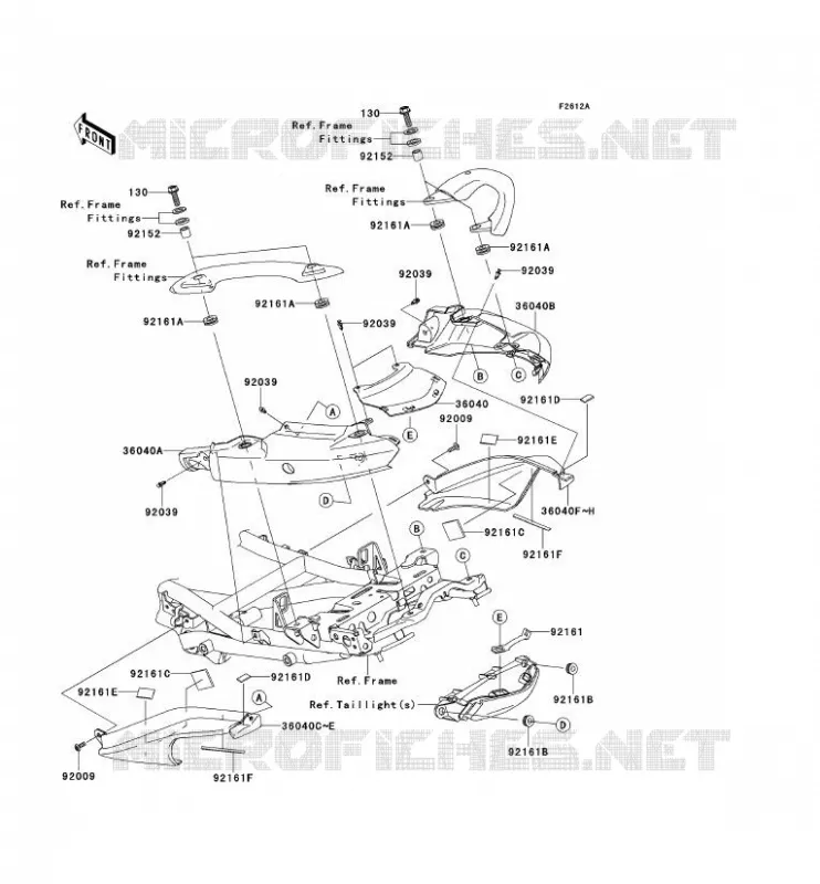 HOUSSE SELLE Kawasaki MOTOS 650 2009 VERSYS 650  KLE650B9F