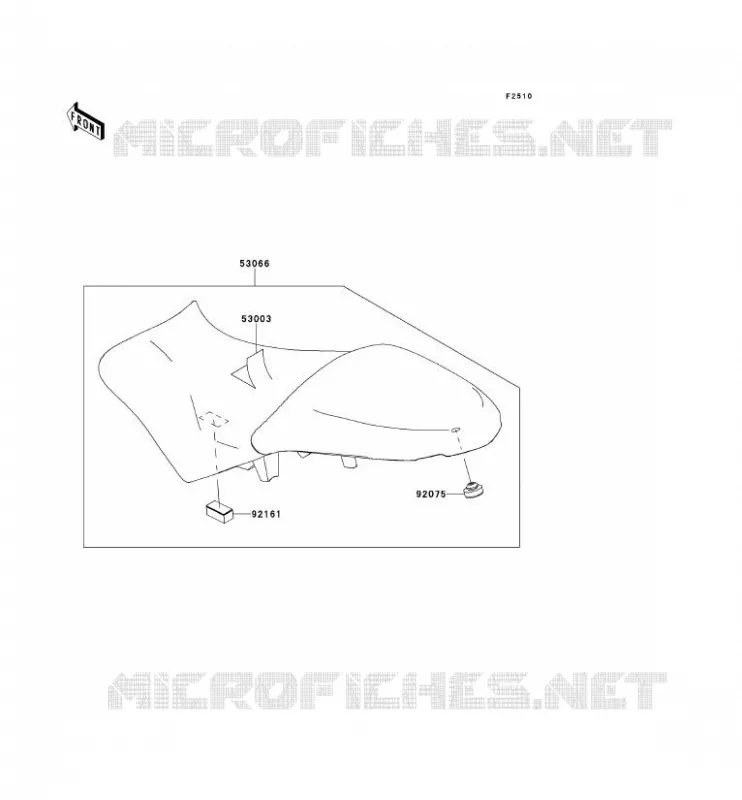 SELLE Kawasaki MOTOS 650 2012 VERSYS 650  KLE650CCF