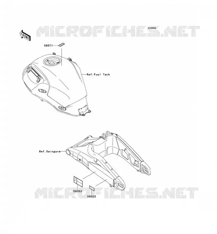 LABEL Kawasaki MOTOS 650 2013 VERSYS 650 ABS  KLE650DDF