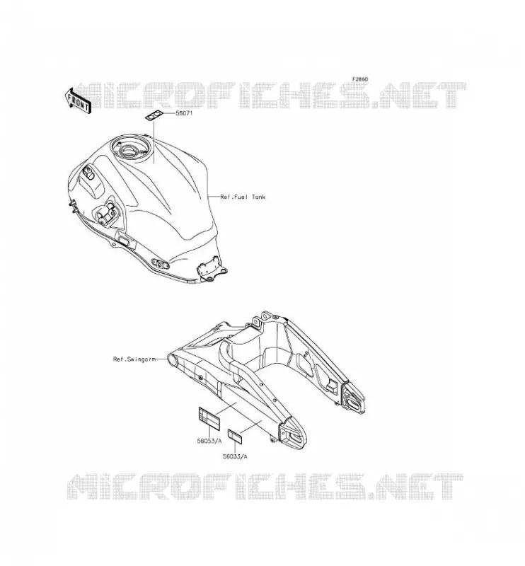 LABEL Kawasaki MOTOS 650 2015 VERSYS 650  KLE650EFF