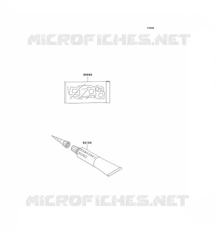 PIECE EN OPTION Kawasaki TOUT-TERRAIN 125 2004 KLX125  KLX125-A2
