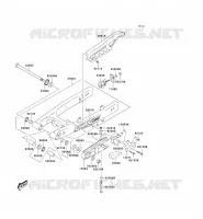 BRAS OSCILLANT pour Kawasaki KLX125L
