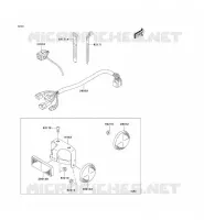 CHASSIS EQUIPMENT ELECTRIQUE pour Kawasaki KLX125L