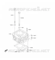 CYLINDRE pour Kawasaki KLX125L