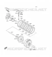 EMBRAYAGE pour Kawasaki KLX125L