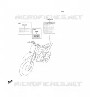 LABEL pour Kawasaki KLX125L