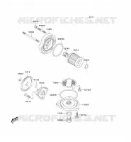 POMPE A HUILE pour Kawasaki KLX125L