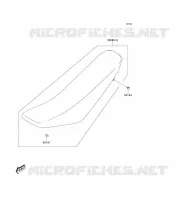 SELLE pour Kawasaki KLX125L