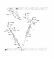 SOUPAPE/ARBRE A CAME pour Kawasaki KLX125L