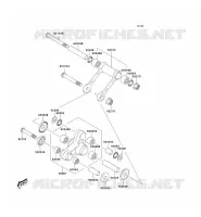 SUSPENSION ARRI&Egrave;RE pour Kawasaki KLX125L