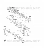 TRANSMISSION pour Kawasaki KLX125L