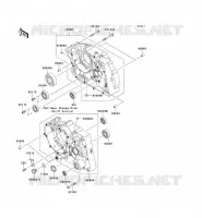 CARTER MOTEUR(S) pour Kawasaki KLX125