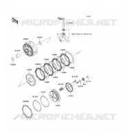 EMBRAYAGE pour Kawasaki KLX125