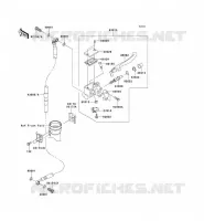 MAITRE CYLINDRE AV pour Kawasaki KLX125