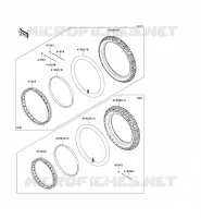 PNEUS pour Kawasaki KLX125