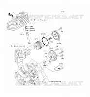 POMPE A HUILE pour Kawasaki KLX125