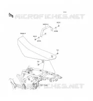 SELLE pour Kawasaki KLX125
