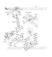 SUSPENSION/AMORTISSEUR pour Kawasaki KLX125
