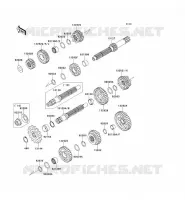 TRANSMISSION pour Kawasaki KLX125