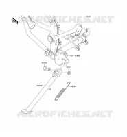 BEQUILLES pour Kawasaki D-TRACKER 125