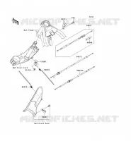 CABLES pour Kawasaki D-TRACKER 125