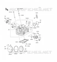 CULASSE pour Kawasaki D-TRACKER 125