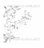 &Eacute;CHAPPEMENT pour Kawasaki D-TRACKER 125