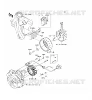 G&Eacute;N&Eacute;RATEUR pour Kawasaki D-TRACKER 125