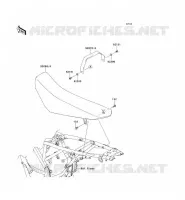 SELLE pour Kawasaki D-TRACKER 125