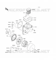 FILTRE A AIR pour Kawasaki KLX250R