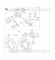 FREIN ARRIERE pour Kawasaki KLX250R