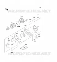POMPE A HUILE pour Kawasaki KLX250R