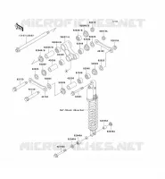 SUSPENSION pour Kawasaki KLX250R