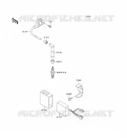 SYSTEME D&acute;ALLUMAGE pour Kawasaki KLX250R